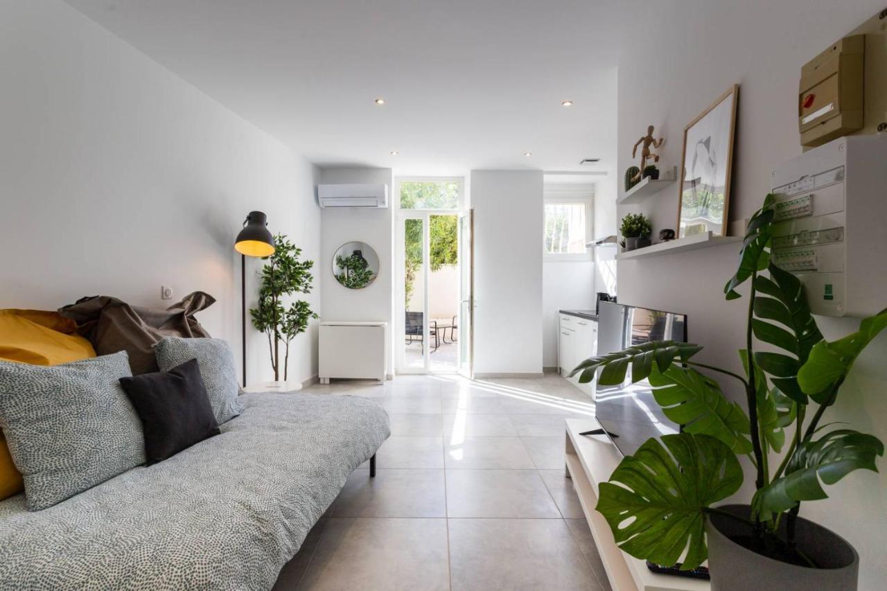 MaxBnb - CLIMATISÉ - T2 37m2&terrasse 30m2 - Est Tolón Exterior foto
